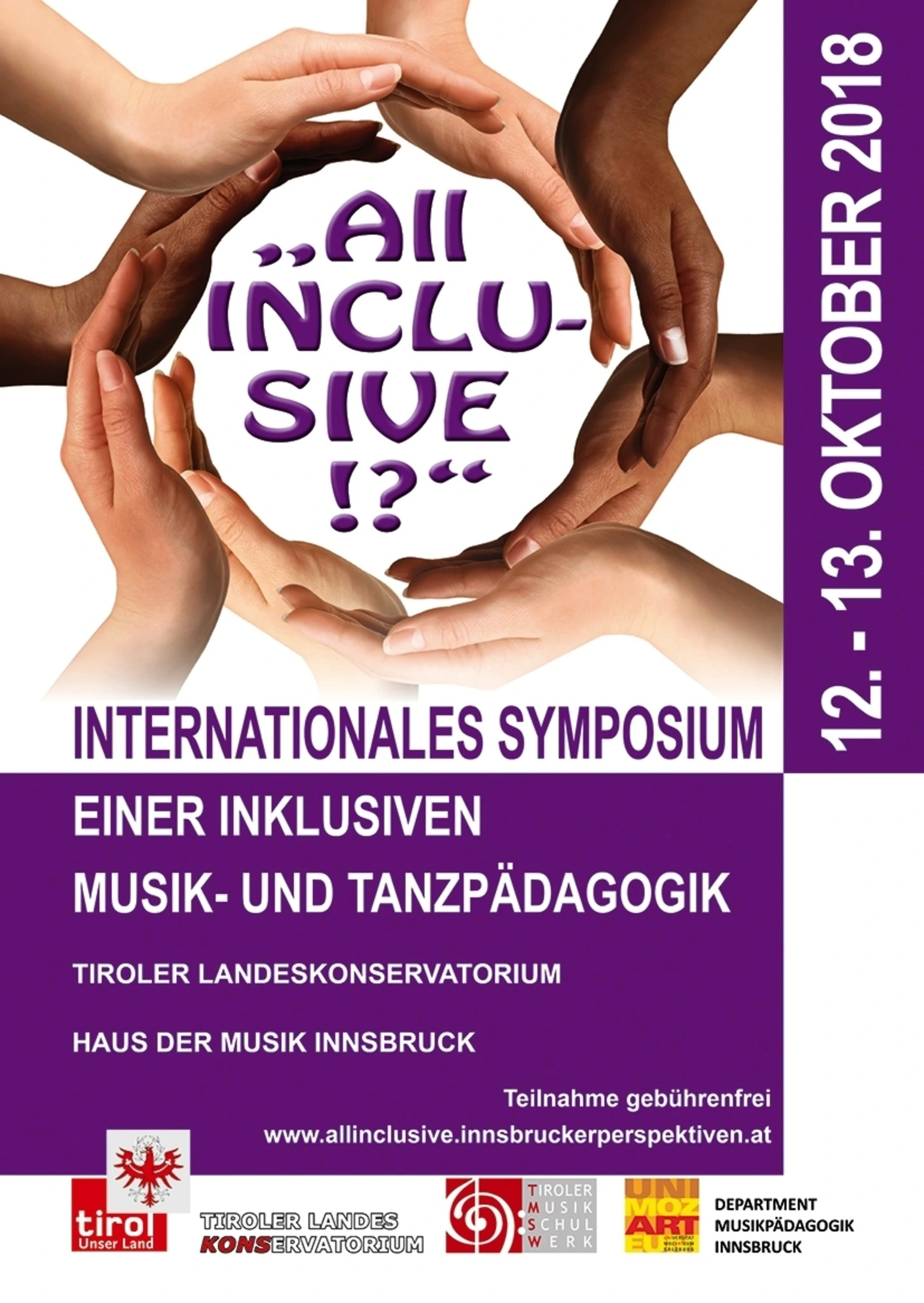 Posterpräsentation Mozarteum Innsbruck